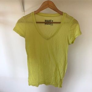 Make + Model V-Neck T-shirt